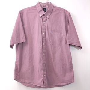 Mens Tailorbyrd Plaid Button Front Shirt